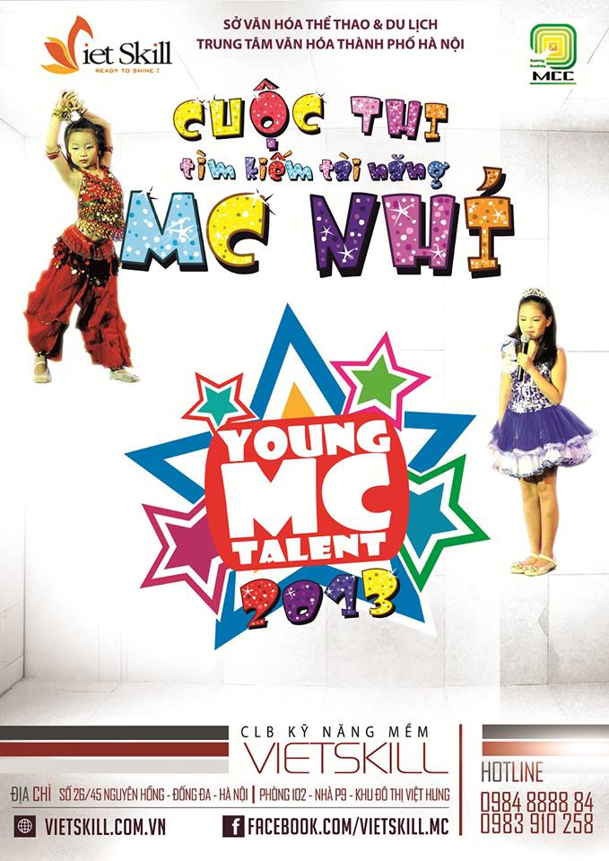 Cách thức và thể lệ bình chọn thí sinh cuộc thi Tìm kiếm tài năng MC nhí - YMC Talent 2013