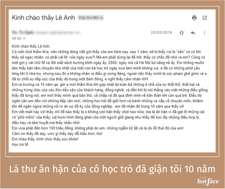 MC Lê Anh,Giai điệu tự hào