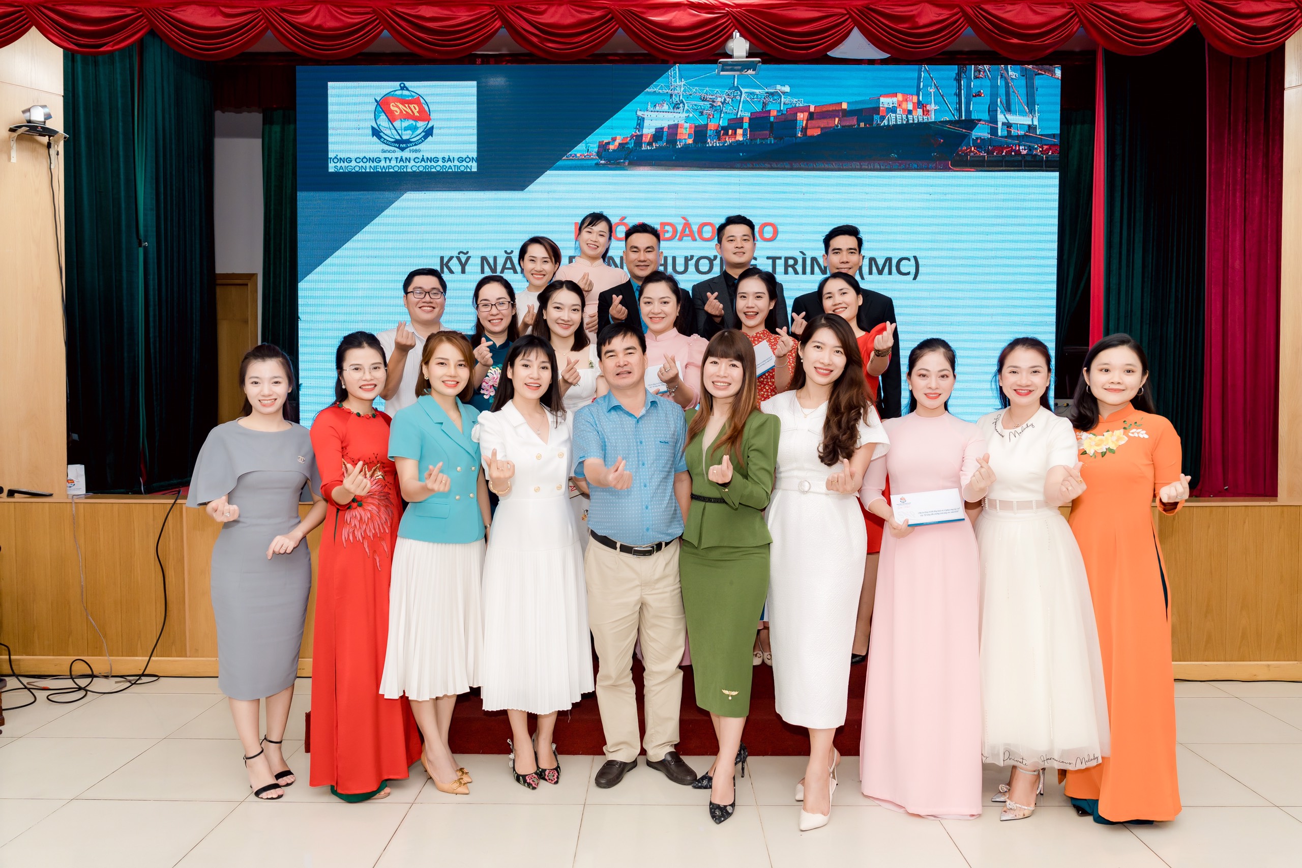 Đào tạo MC nội bộ cho doanh nghiệp - Bước đi vững chắc của Tổng công ty Tân cảng Sài Gòn