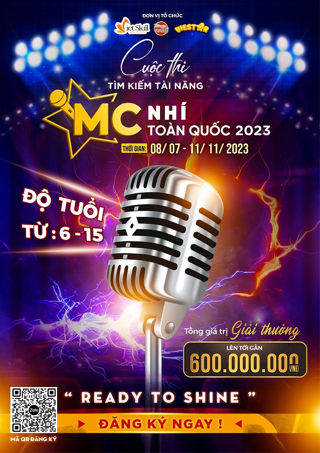 Cuộc thi Tìm kiếm tài năng MC nhí Toàn quốc 2023 – Vietskill 
