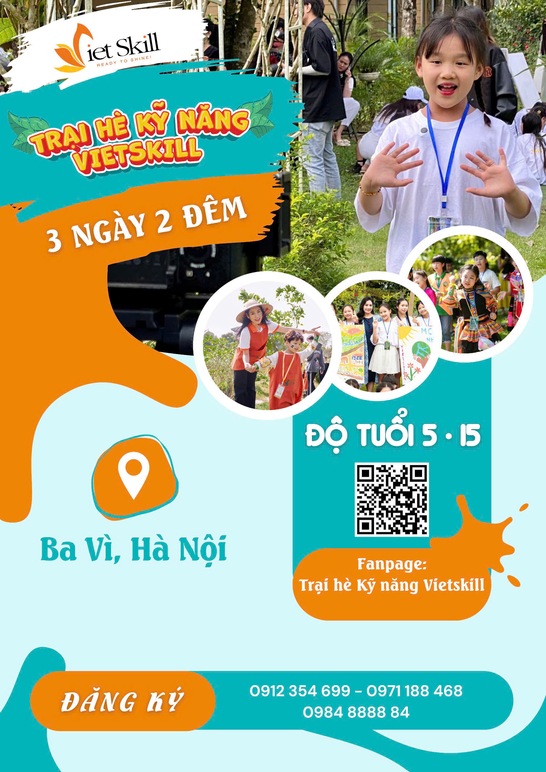Trại hè kỹ năng Vietskill 2025 - “Lead up" thủ lĩnh bứt phá 