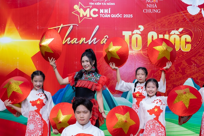 Lan tỏa "Thanh âm Tổ quốc" tại Bán kết MC Nhí 2025