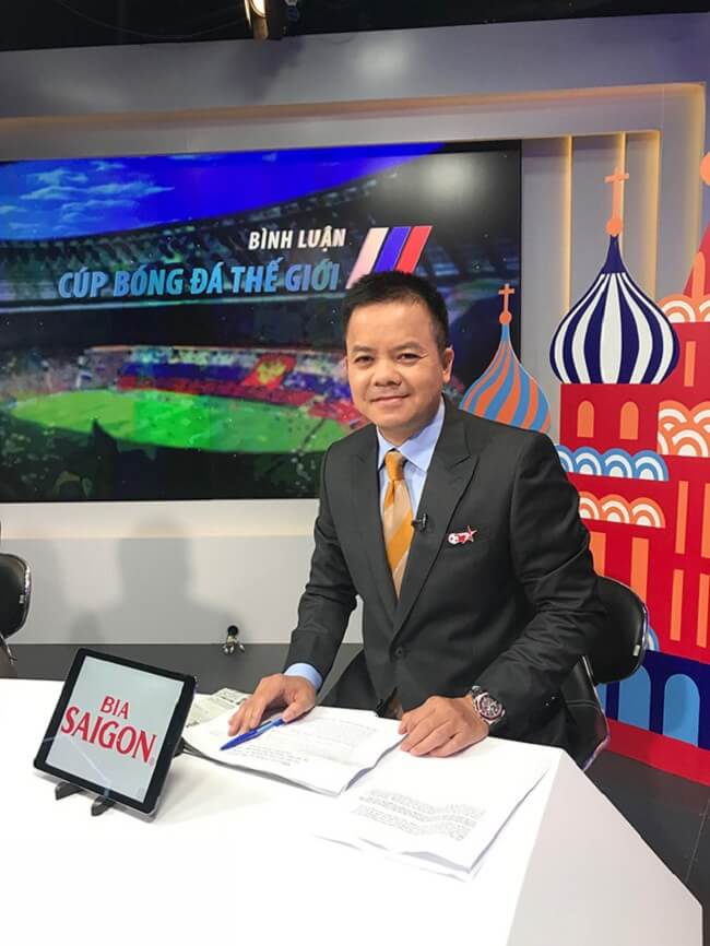 Quang Huy – Bình luận viên bóng đá nổi tiếng